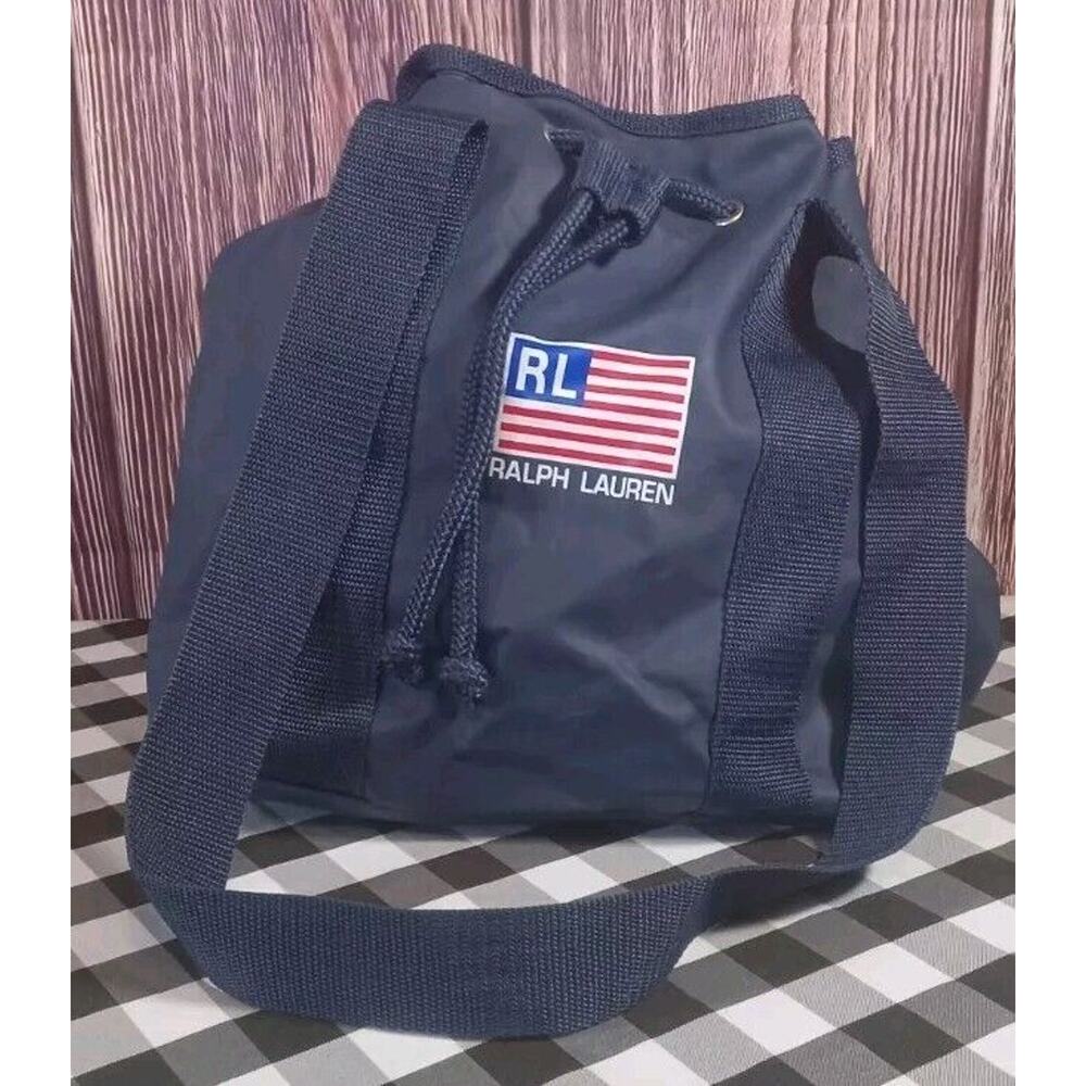 Lauren Ralph Lauren Navy Shoulder Bag